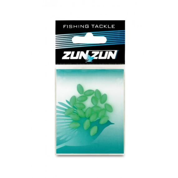 PERLA SILICONA OVALADA FLUOR ZUNZUN