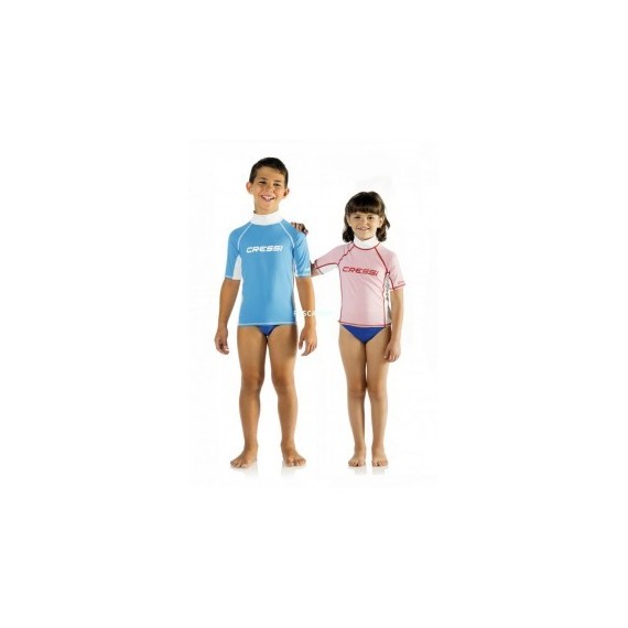 CAMISETA CRESSI RASH GUARD NIÑA M.CORTA