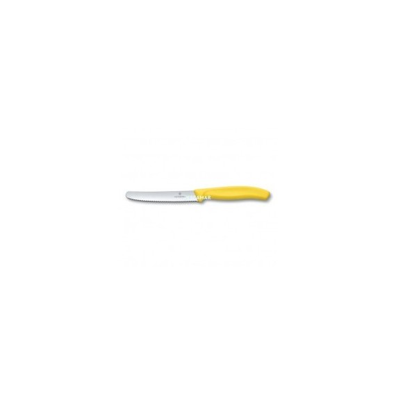 CUCHILLO VICTORINOX TOMATE SIERRA AMARIL