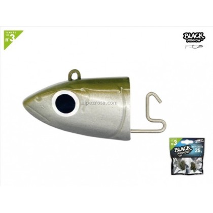 BLACK MINNOW 2 JIG HEAD 120 OFF SHORE25G