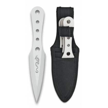 CUCHILLO LANZADOR ALBAINOX SET DRAGON