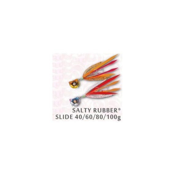 JIG SALTY RUBBER DUEL SLIDE 100 GR