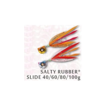 JIG SALTY RUBBER DUEL SLIDE 100 GR