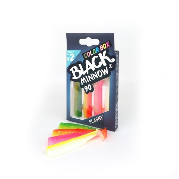 BLACK MINNOW 70 4 CUERPOS  COLOR BOX
