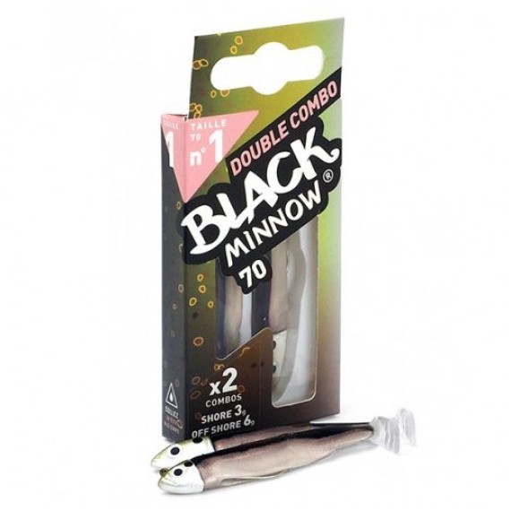 BLACK MINNOW 70 DOBLE COMBO 3 GR + 6 GR