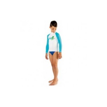 CAMISETA CRESSI RASH GUARD NIÑO M.LARGA