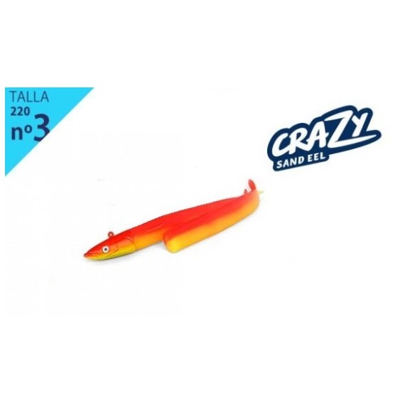 CRAZY SAND EEL 220 COMMBO SHORE 60GR