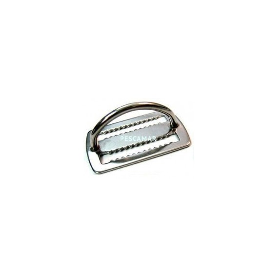 HEBILLA INOX ANTIDESLIZANTE CON ARGOLLA