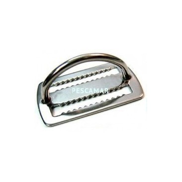 HEBILLA INOX ANTIDESLIZANTE CON ARGOLLA