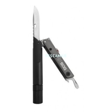 NAVAJA LINTERNA SOG BATON Q2