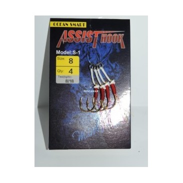 ASSIST HOOK M&W OCEAN SMART S-1