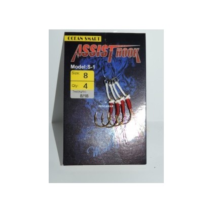 ASSIST HOOK M&W OCEAN SMART S-1