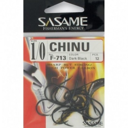 ANZUELO SASAME CHINU DARK BLACK