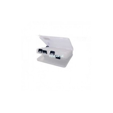 CAJA PLASTICO SALPER PARA SEÑUELOS DOBL