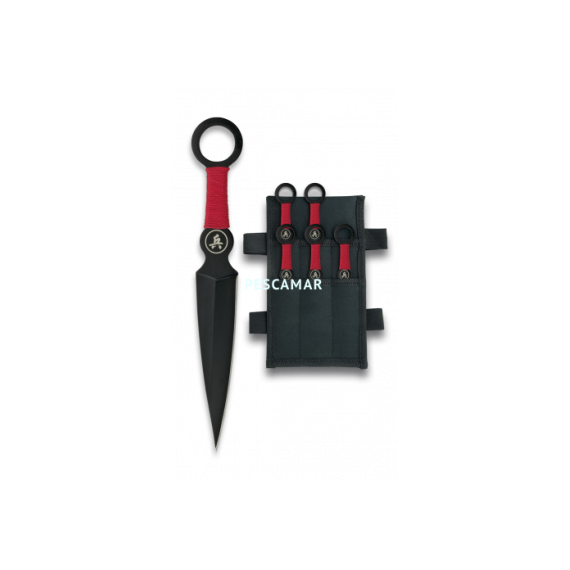 CUCHILLO LANZADOR ALBAINOX SET DE 6