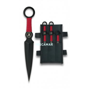 CUCHILLO LANZADOR ALBAINOX SET DE 6