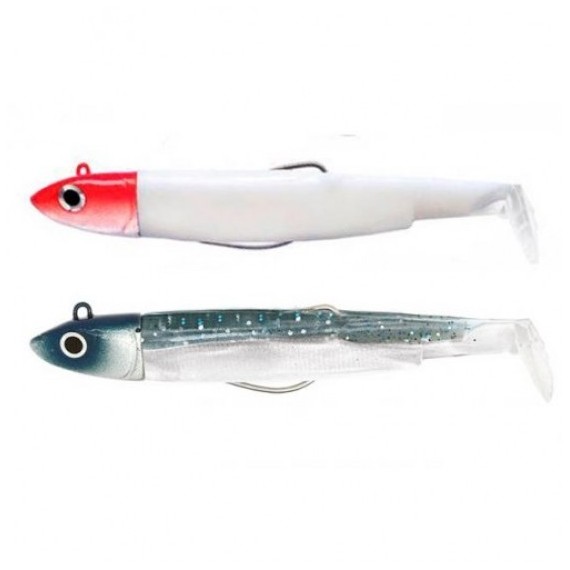COMBO BLACK MINNOW 70 DOBLE OFF SHORE 6G