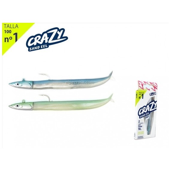 CRAZY SAND EEL 100 DOBLE COMBO 10 GR