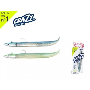 CRAZY SAND EEL 100 DOBLE COMBO 10 GR