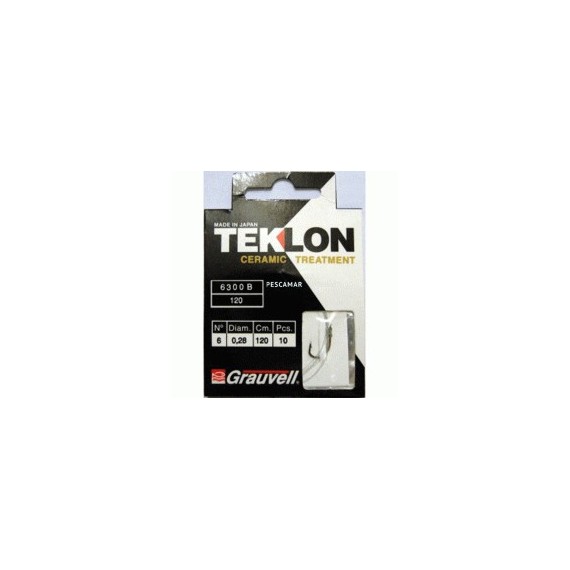 ANZUELO MONTADO TEKLON 6300B