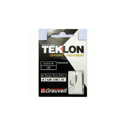 ANZUELO MONTADO TEKLON 6300B
