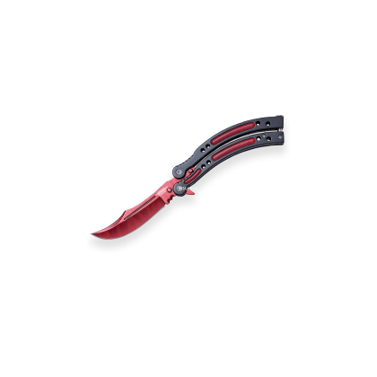MARIPOSA JKR538 NEGRO Y ROJO