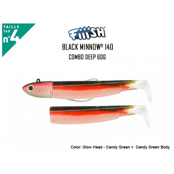 COMBO BLACK MINNOW 160 DEEP 90 GR