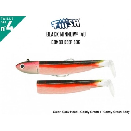 COMBO BLACK MINNOW 160 DEEP 90 GR