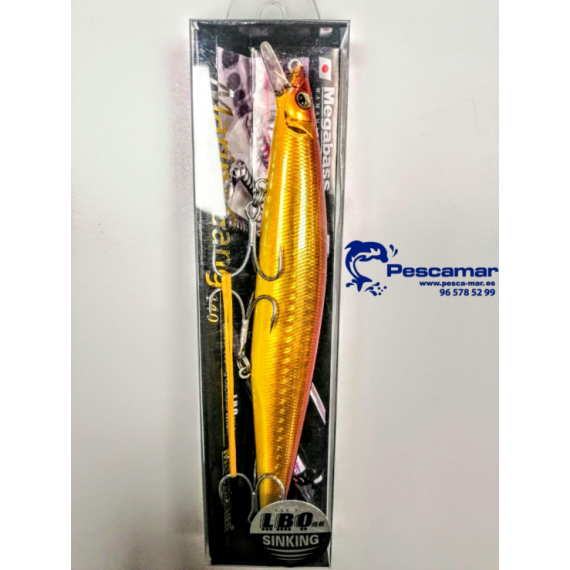 PEZ MEGABASS MARINE GANG 140 SINKING 28G
