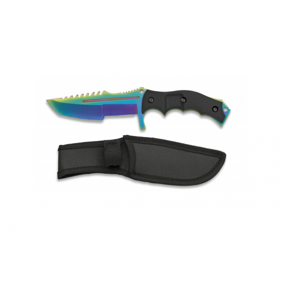 CUCHILLO ALBAINOX HOJA AZUL