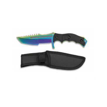 CUCHILLO ALBAINOX HOJA AZUL