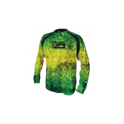 CAMISA TECNICA LARGA PELAGIC DORADO HEX