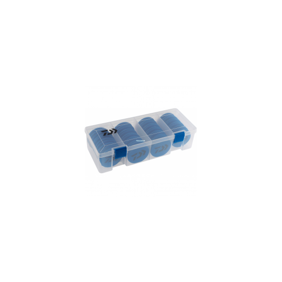 CAJA PORTA BAJOS DAIWA CON 22 PLEGADORES