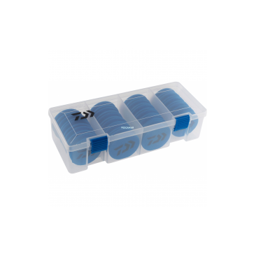 CAJA PORTA BAJOS DAIWA CON 22 PLEGADORES