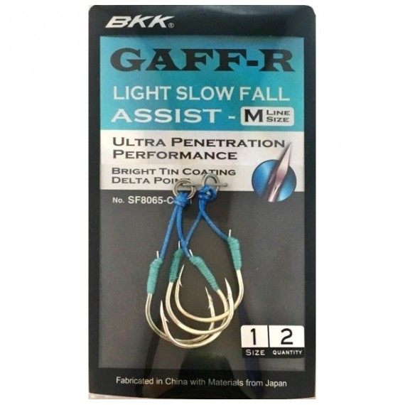 ASSIST HOOK DOBLE BKK GAFF-R LIGHT SLOW