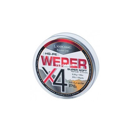 HILO TRENZADO COLMIC WEPER X4 300 MT.