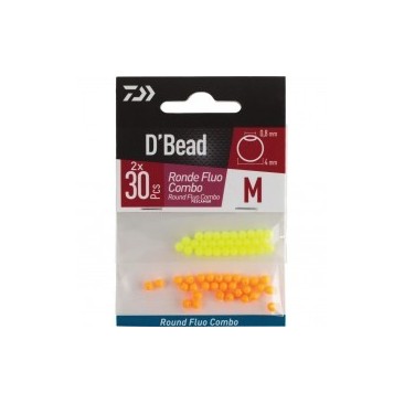 KIT PERLAS DAIWA D`BEAD RONDE FLUO L