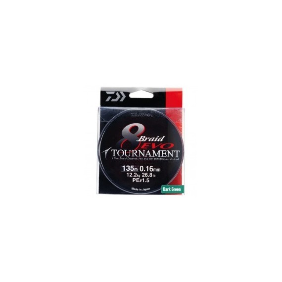TRENZADO DAIWA TOURNAMENT X8 EVO 135 MT