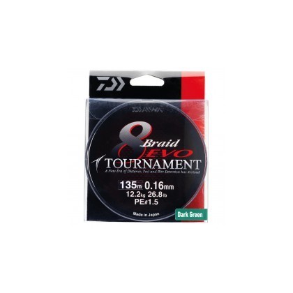 TRENZADO DAIWA TOURNAMENT X8 EVO 135 MT