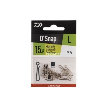 GRAPAS DAIWA D`SNAP PLOMB