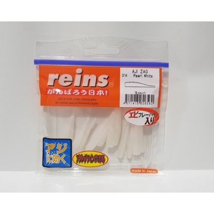 VINILO DARTING REINS AJI ZAG 4 CM 12 UN