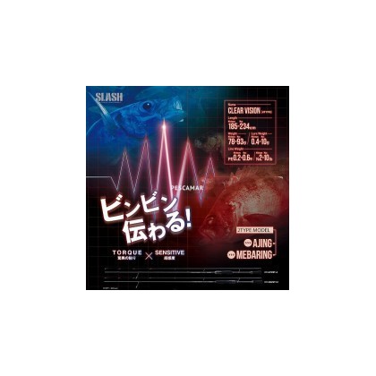 CAÑA SLASH CLEAR VISION 682ST-M 0,5-7 G