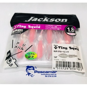 VINILO JACKSON TINY SQUID 1.8" 6 UNID.