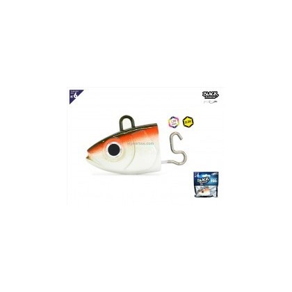 BLACK MINNOW 200 MED DEEP JIG HEAD 150GR