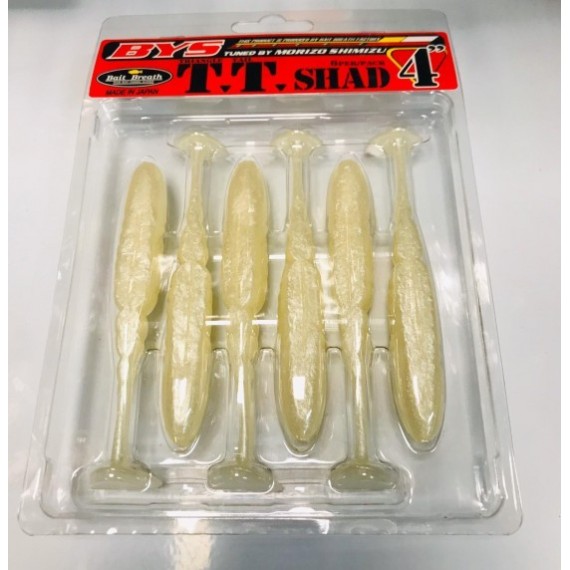 VINILO BAIT BREATH T.T. SHAD 4" 6 UNI.