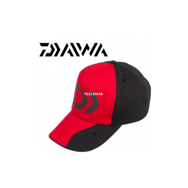 GORRA DAIWA NEGRA Y ROJA