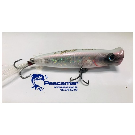 POPPER FISHUS LORENZO UBUNTU 70 8,5 GR. 70 MM WHITE N FLAS