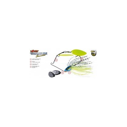 SPINNER BAIT MOLIX LOVER TITANIUM 1/2 OZ