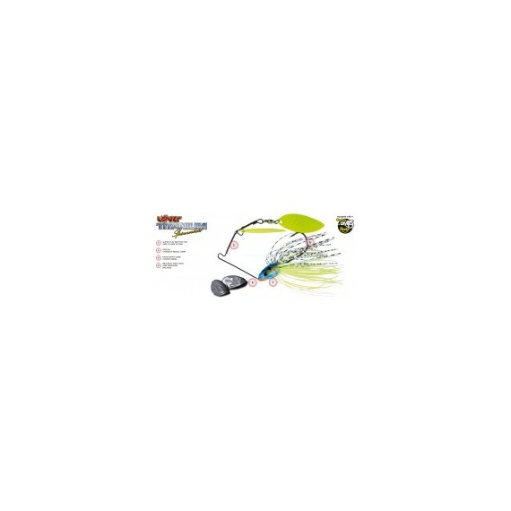 SPINNER BAIT MOLIX LOVER TITANIUM 1/2 OZ