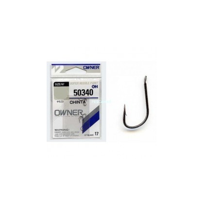 ANZUELO OWNER 50340 CHINTA Nº 8 BLACK CHRO